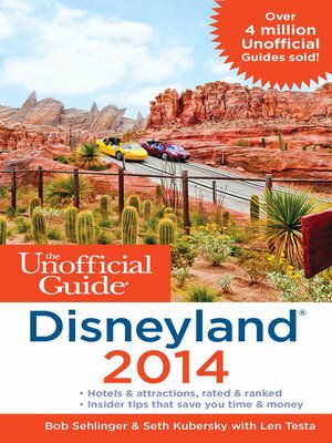cover image of The Unofficial Guide to Disneyland 2014